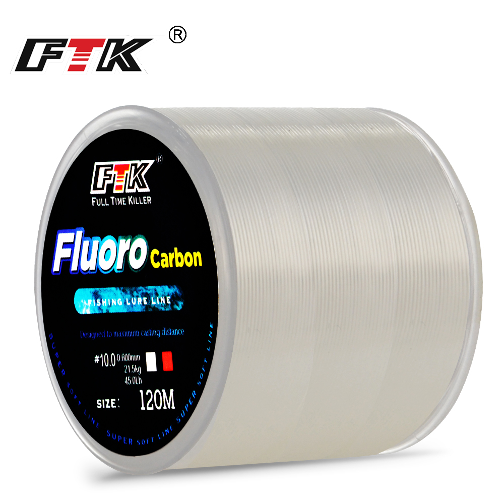 Fluorocarbon Line - FTK 120M Dây Câu Cá Sợi