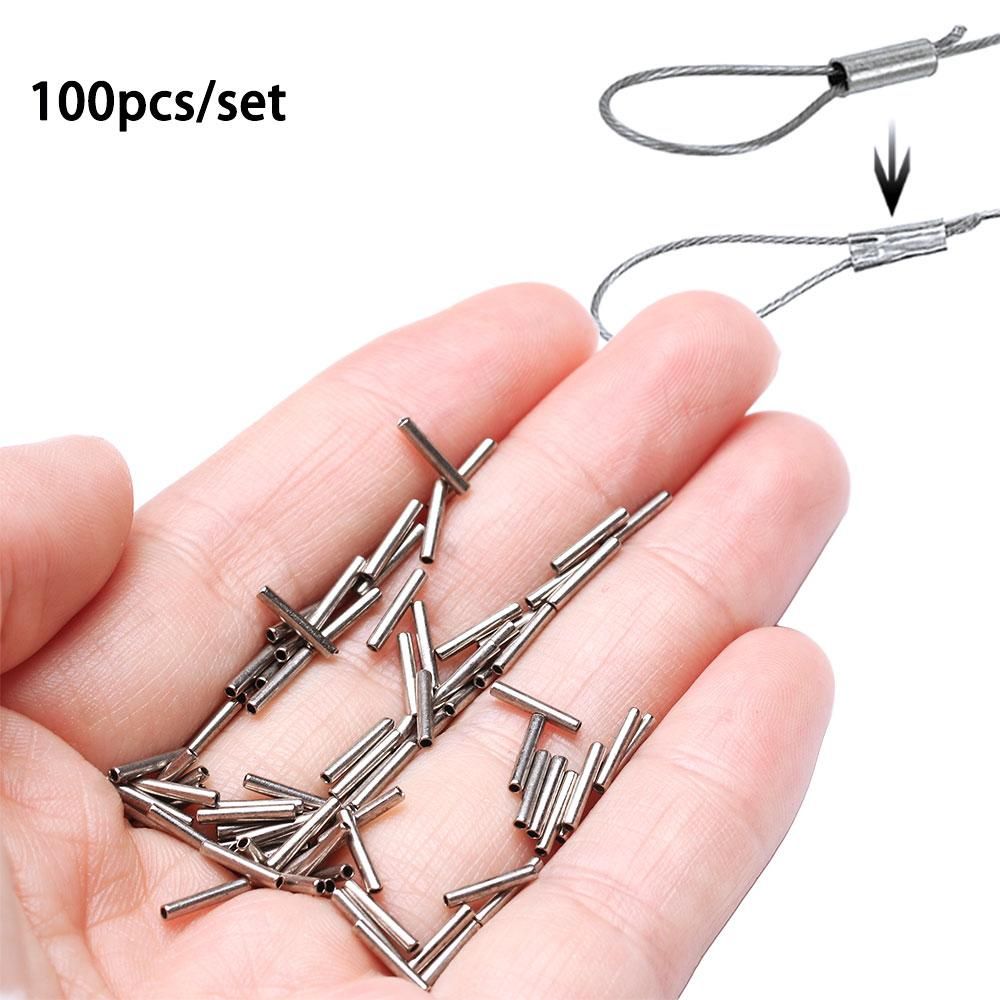 100Pcs Round Silver Copper Fis - đánh giá và giá Monofilament Line