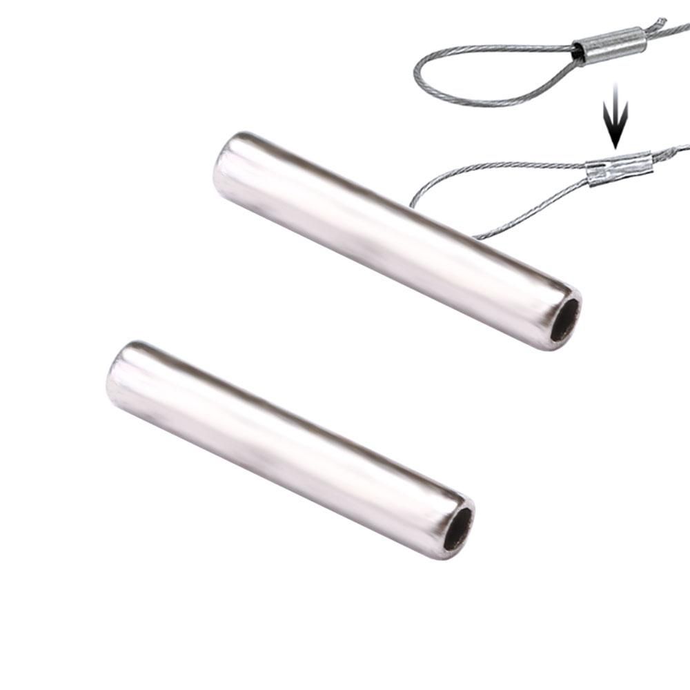 100Pcs Round Silver Copper Fis - đánh giá và giá Monofilament Line