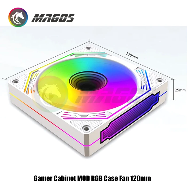 12CM RGB Fan Bub Infinity Mirr - đánh giá và giá Fly Line