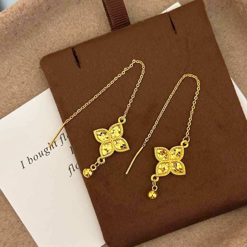 Fashion 18kt Gold Four Leaf Cl - đánh giá và giá Freshwater Line