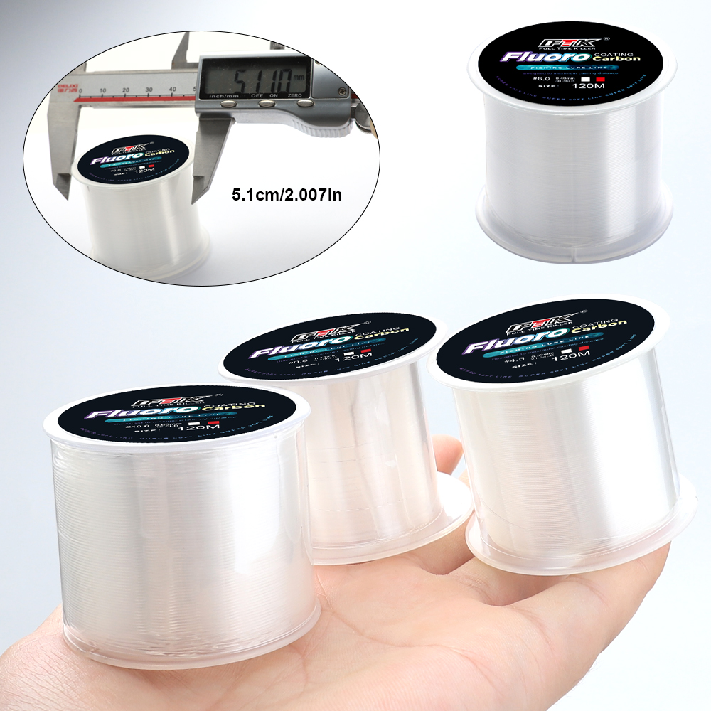 FTK 120M Dây Câu Cá Sợi Carbon - đánh giá và giá Fluorocarbon Line